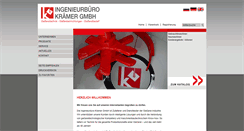 Desktop Screenshot of ing-kraemer.de